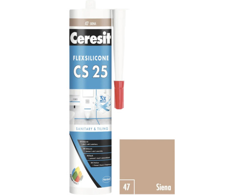 Ceresit Flexsilicone CS 25 sanitární a obkladový silikon