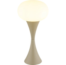 Stolní lampa s kulatým stínidlem