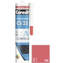 Ceresit Flexsilicone CS 25 sanitární a obkladový silikon, chilli