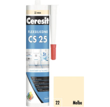 Ceresit Flexsilicone CS 25 sanitární a spárovací silikon, odstín Melba