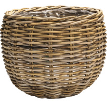 Pletený květináč z ratanu