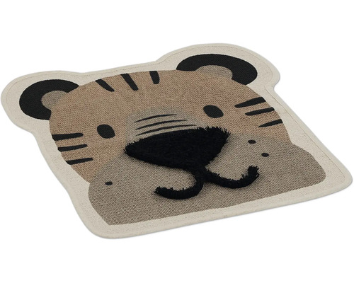 Koberec s designem tygří tváře