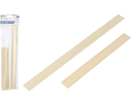 Míchadla barev ze dřeva, šest kusů