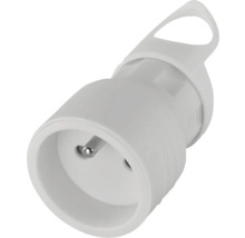 Zásuvková zástrčka s odlehčením tahu