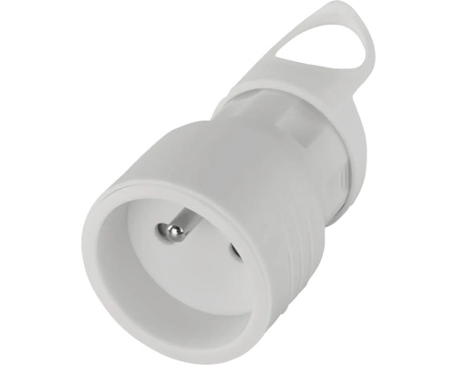 Zásuvková zástrčka s odlehčením tahu