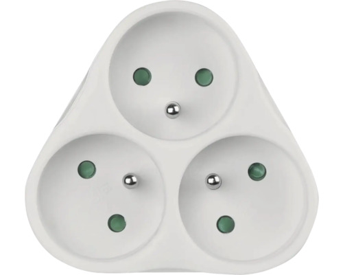 Trojitá zásuvka pro rozšíření možností připojení