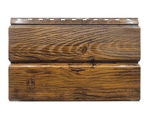 Dřevěné obložení fasády s dřevěnou strukturou