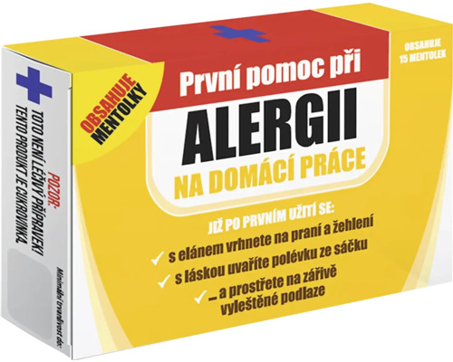 Pomoc při alergiích na domácí práce