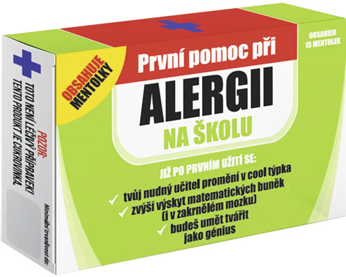 Balíček pomoci při alergiích do školy