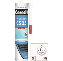 Ceresit CS 25 sanitární a obkladový silikon, jednosložkový