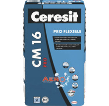 Balení flexibilního cementového lepidla na obklady a dlažby Ceresit CM 16 Pro