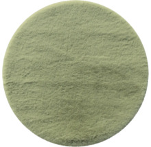 Kulatý koberec ze syntetických vláken