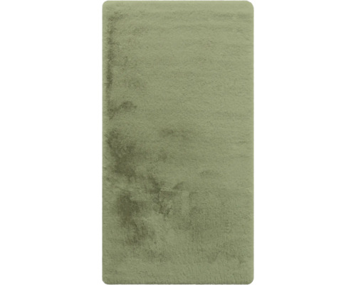 Koberec Shaggy SoleVito Romance šalvějový zelený 80x150 cm Koberec s vysokým vlasem