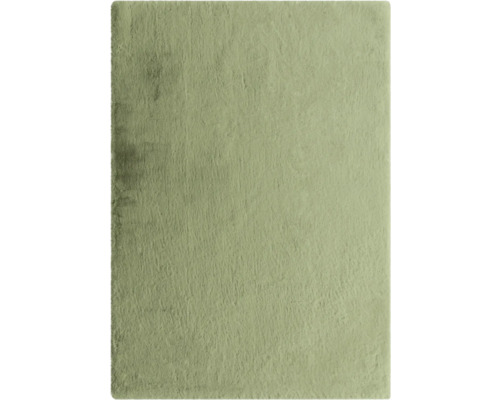 Koberec Shaggy SoleVito Romance šalvějový zelený 140x200 cm Čtvercový koberec