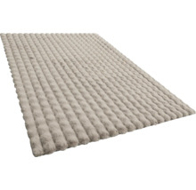 Obdélníkový koberec s žebrovanou texturou