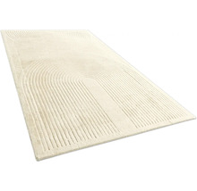 Koberec s abstraktním vzorem čar a oblouků