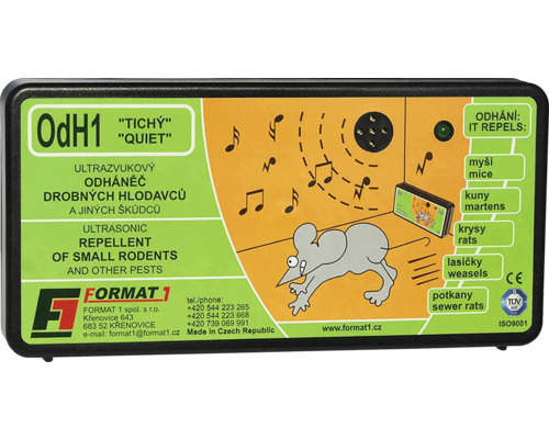 Ultrazvukový odpuzovač škůdců k odpuzování hlodavců