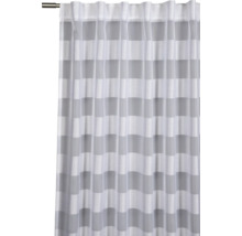 Záclona s proužkovaným vzorem pro dekoraci oken