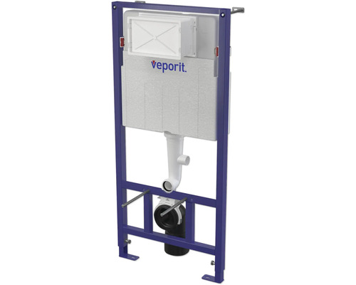 Veporit Předstěnový instalační prvek pro WC s nádržkou a připojovací soupravou