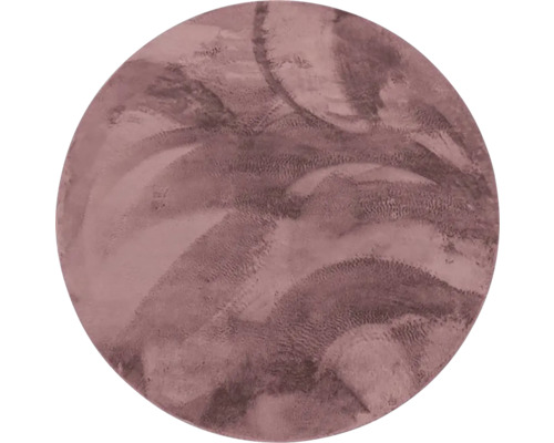 Kulatý koberec s abstraktním vzorem