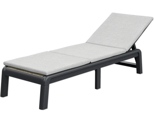 Zahradní lehátko s polstrováním