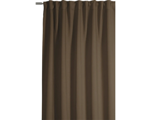 Záclona z látky se závěsným systémem s řasící páskou