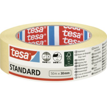Logo Tesa Standard malířská krepová páska 50m x 30mm