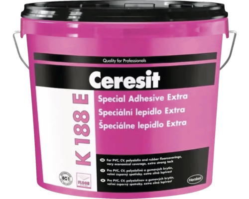 Ceresit Speciální lepidlo Extra v kbelíku na podlahové krytiny