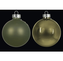 Dvě vánoční koule se závěsem