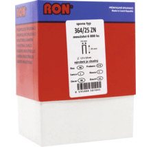 Balení sponek RON typ 364/25 ZN, 6000 kusů