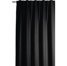 Záclona se závěsem na řasící pásce na záclonové tyči