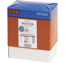 RON Sponky typ 343/30 ZN, balení 5200 kusů