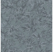 Textilní tapeta s listovým vzorem