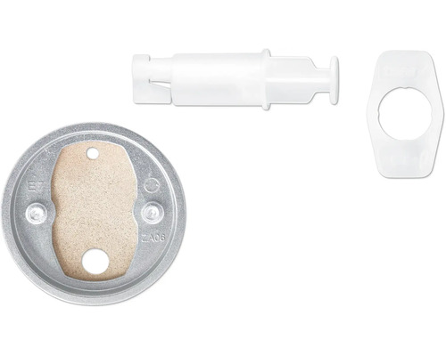 Samostatný držák, hmoždinka a kryt