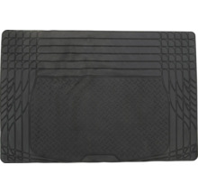 Černá univerzální gumová rohož s motivem slzičkového plechu