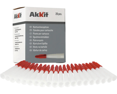 Kartušové špičky v balení po 20 kusech