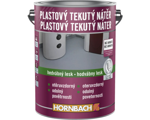 Plastový tekutý nátěr v plechovce