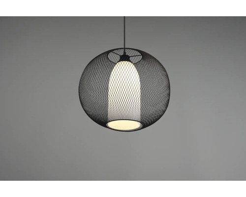 Závěsné svítidlo s kulatým drátěným pletivem