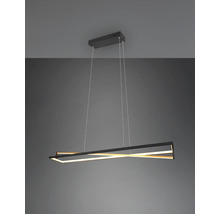 Moderní LED závěsné svítidlo s překříženým obdélníkovým designem