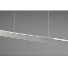 Závěsná lampa s lineárním designem a závěsnými lanky