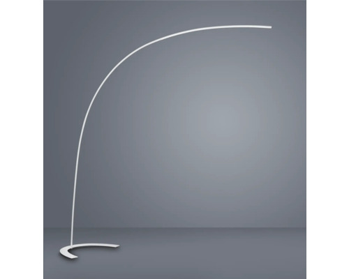 Oblouková lampa se zakřiveným designem do interiéru