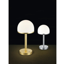 Dvě stolní lampy s polokulovým stínidlem