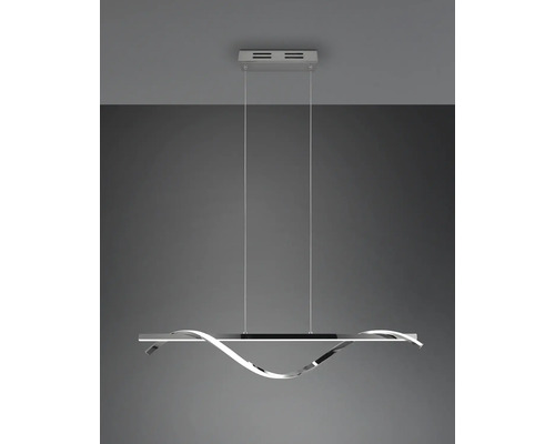 Moderní závěsné svítidlo se zakřiveným designem pro interiéry