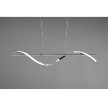 Moderní LED závěsné svítidlo se zakřiveným designem.