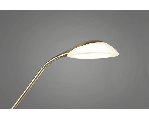 Stolní lampa s flexibilním ramenem a stínítkem