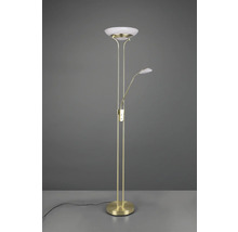 Stojací lampa s lampičkou na čtení a stropním svítidlem