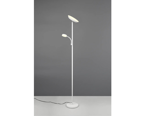 Stojací lampa se dvěma světelnými zdroji