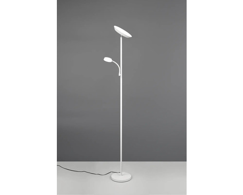 Stojací lampa s ramenem na čtení