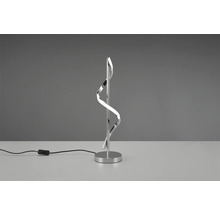 Stolní lampa se spirálovým designem z kovu