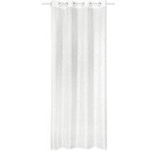 Bílý závěs s očky